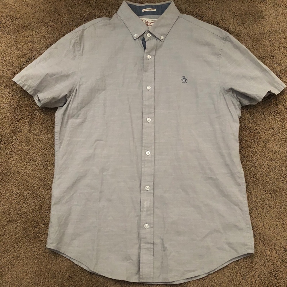 Penguin Button Up Shirt